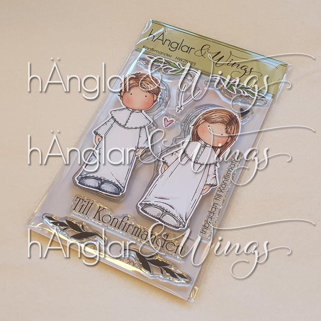 Clear Stamps - Konfirmander