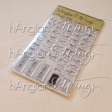 Clear Stamps - Alphabet Rut