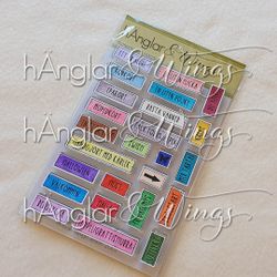 Clear Stamps - Ruttexter #2