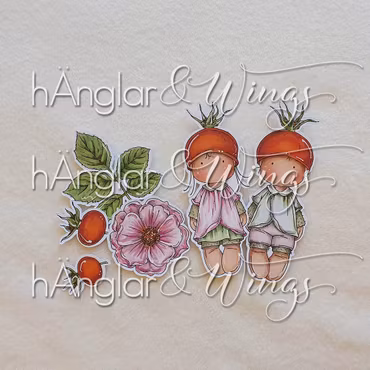 Clear Stamps - Nypon / Rosehip