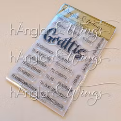 Clear Stamps - Grattiskombinationer #3
