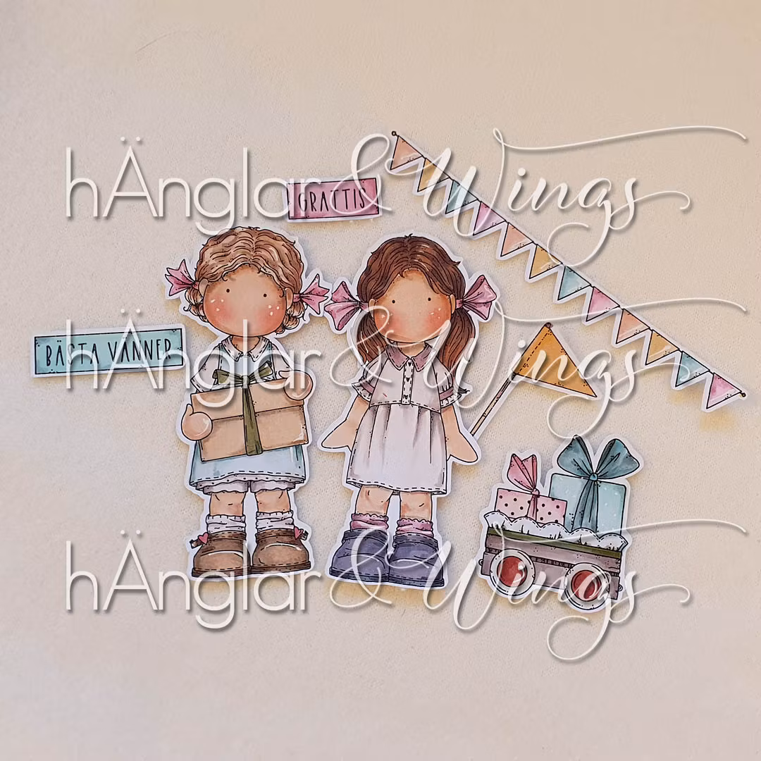 Clear Stamps - Nu firar vi!