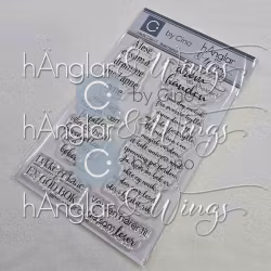 Clear Stamps - Bokmerke / Bookmark