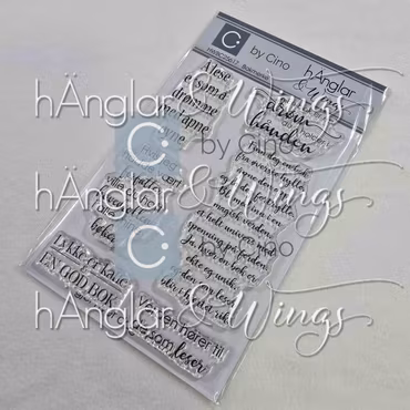 Clear Stamps - Bokmerke