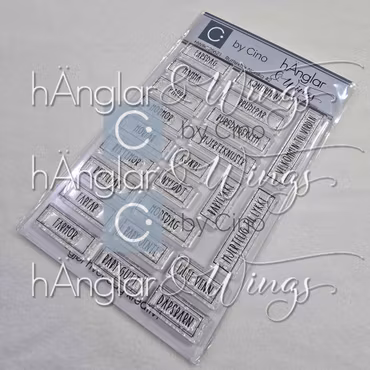 Clear Stamps - Ruttexter Norska #2