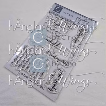 Clear Stamps - Tro, håp & kjærlighet