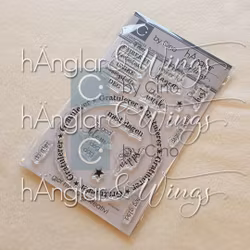 Clear Stamps - Bursdagssirkel