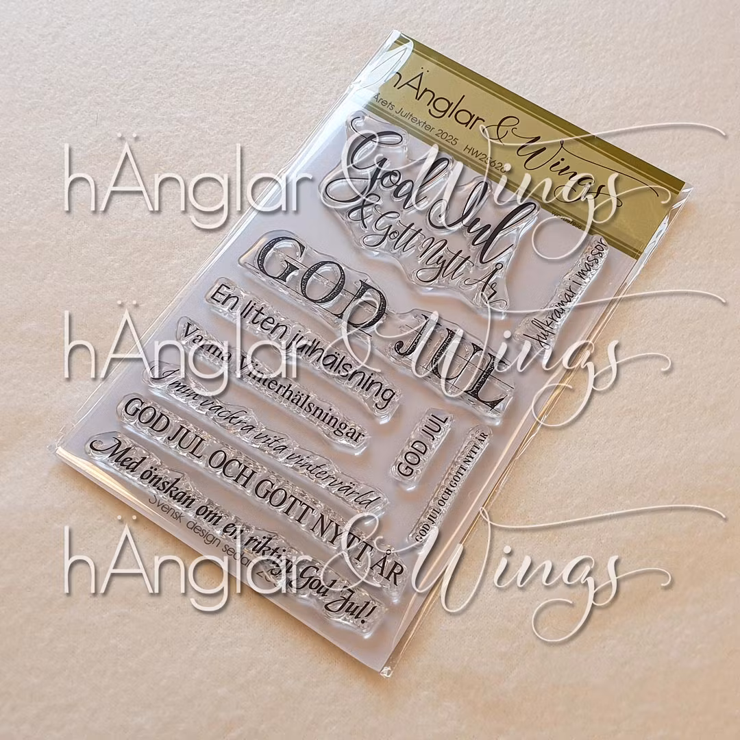 Clear Stamps - Årets Jultexter 2025