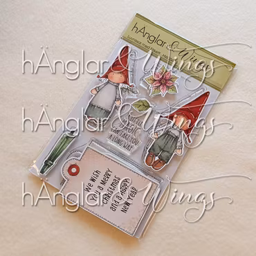 Clear Stamps - Luvnissar med Etikett