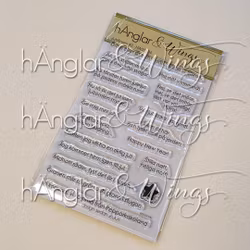 Clear Stamps - Julsånger #2 / Christmas Carols #2