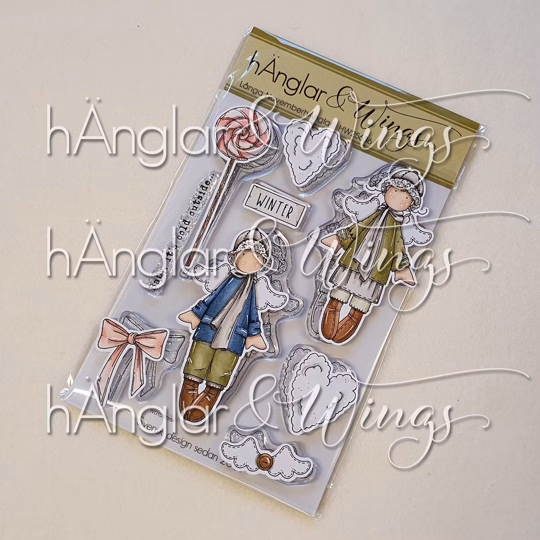 Clear Stamps - Långa NovemberhÄnglar / Long November Angels