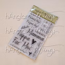 Clear Stamps - Min mor och far / My Mother and Father