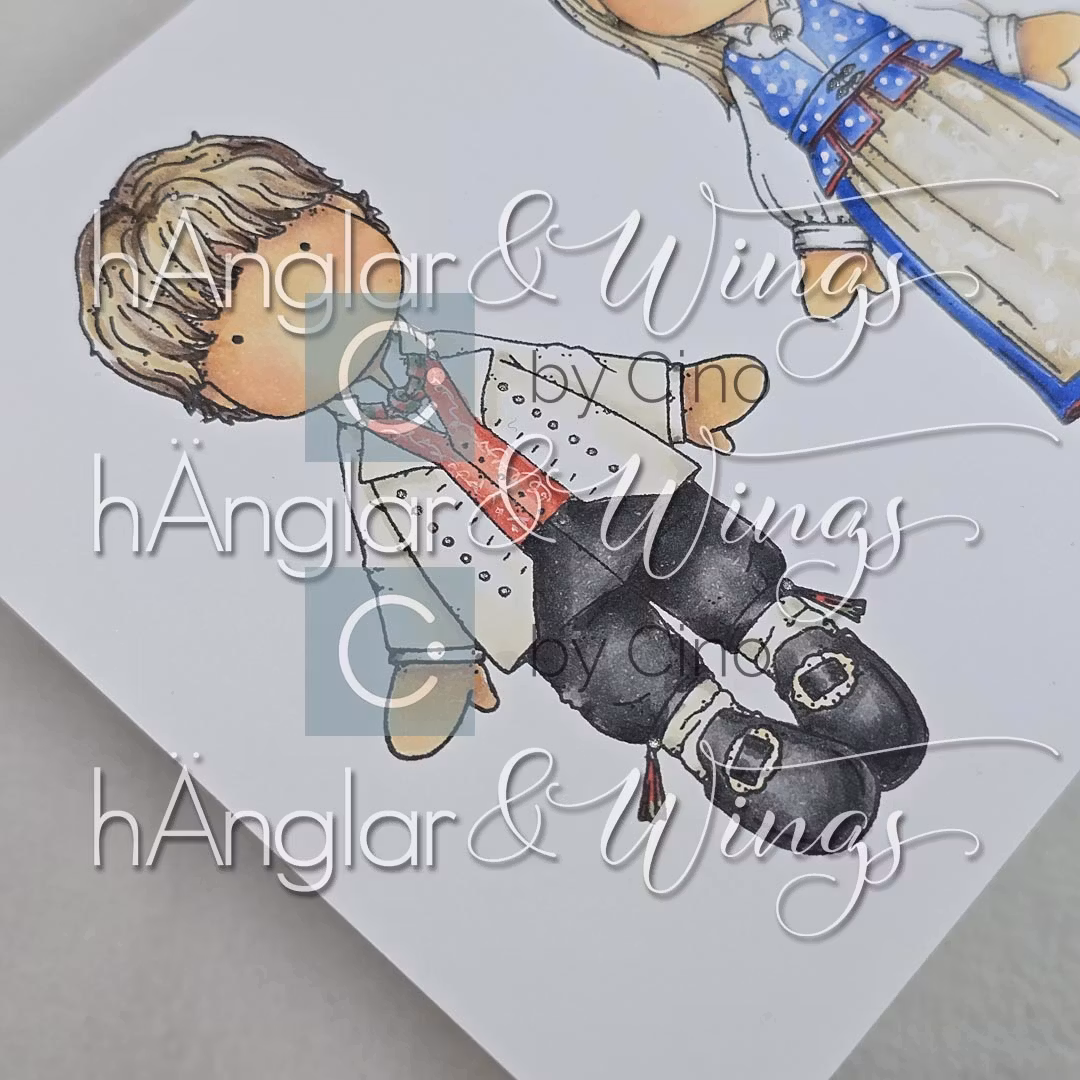 Clear Stamps - Norske bunader