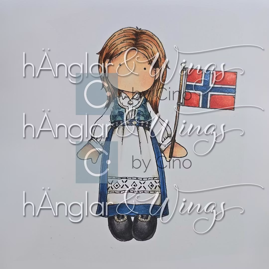 Clear Stamps - Norske bunader