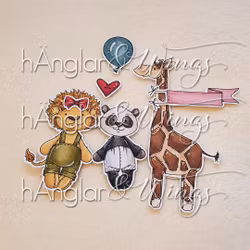 Clear Stamps - Zoo mycket bättre (vårkit 26)