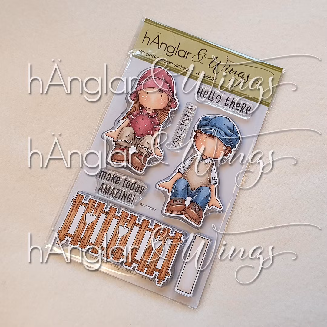 Clear Stamps - På andra sidan staketet (vårkit 26)