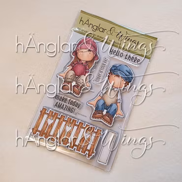 Clear Stamps - På andra sidan staketet (vårkit 26)