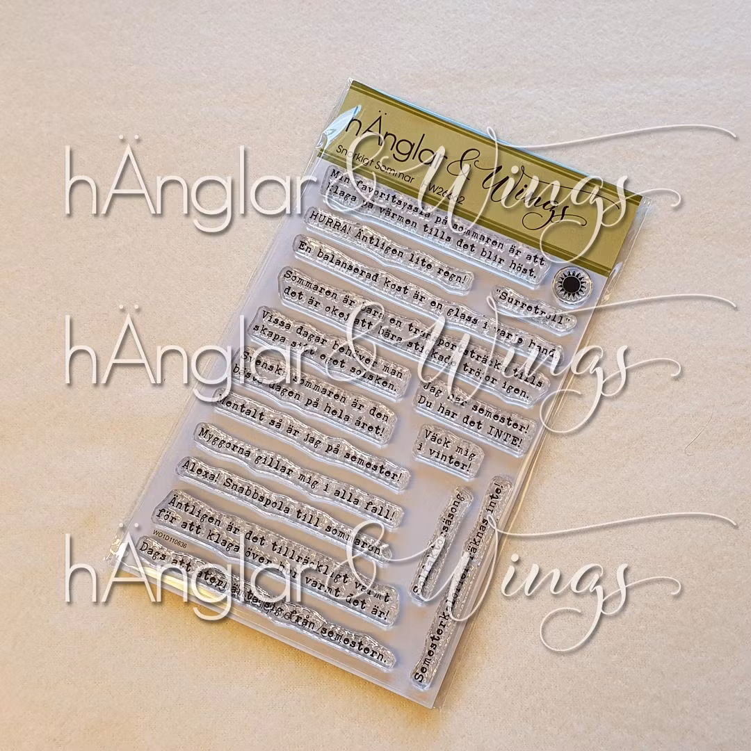 Clear Stamps - Snorkigt Sommar