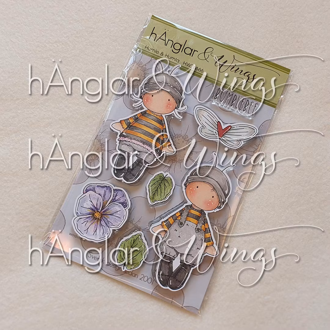 Clear Stamps - Humle & Humla (Försommarkit -26)