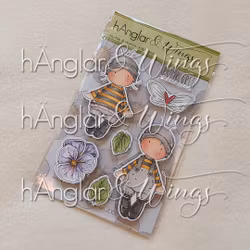 Clear Stamps - Humle & Humla (Försommarkit -26)