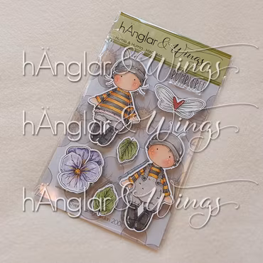 Clear Stamps - Humle & Humla (Försommarkit -26)