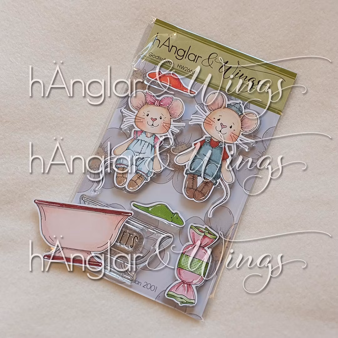 Clear Stamps - Godisråttor (Försommarkit -26)
