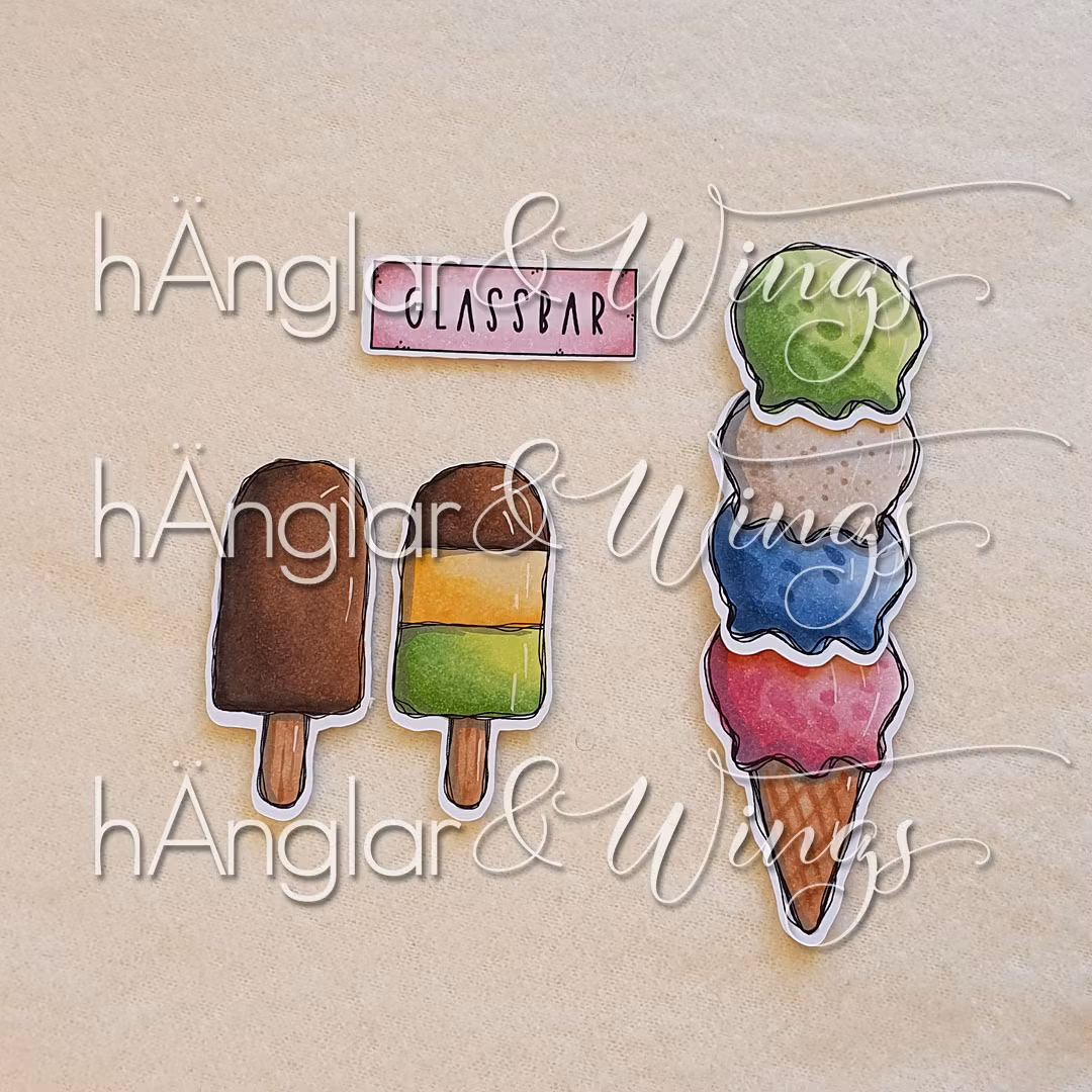 Clear Stamps - Sirliga Glassar