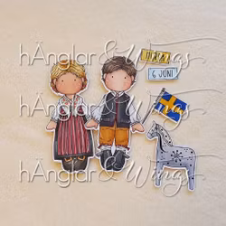 Clear Stamps - Folkdräkter