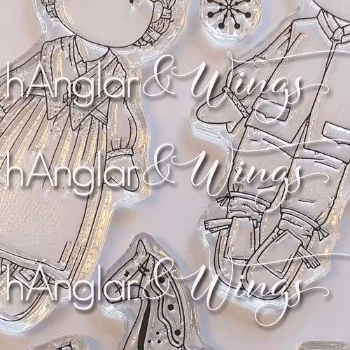 Clear Stamps - Folkdräkter