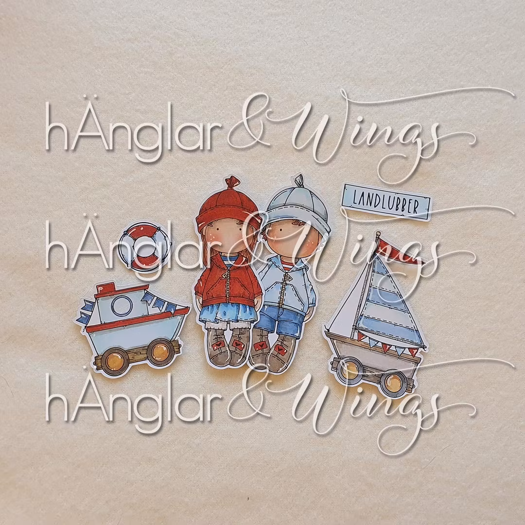Clear Stamps - Landkrabbor / Landlubber