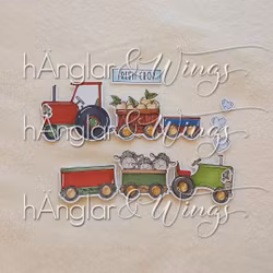 Clear Stamps - Traktorer / Tractors