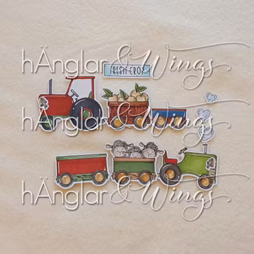Clear Stamps - Traktorer