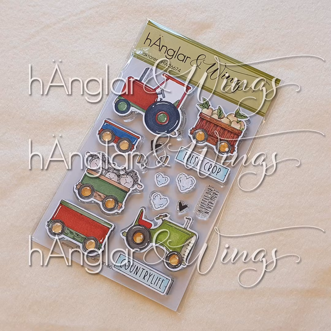 Clear Stamps - Traktorer