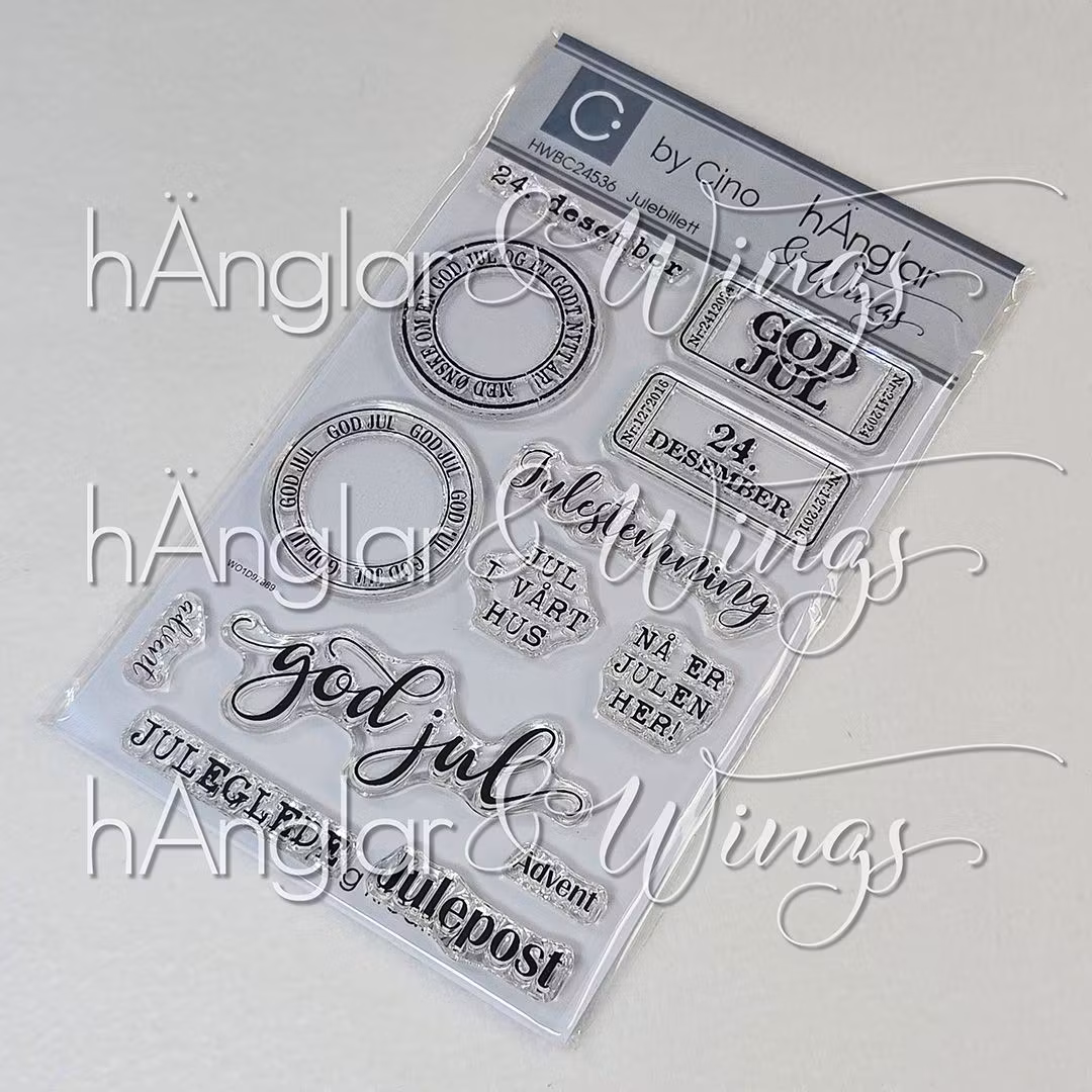 Clear Stamps - Julebillett