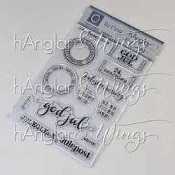 Clear Stamps - Julebillett
