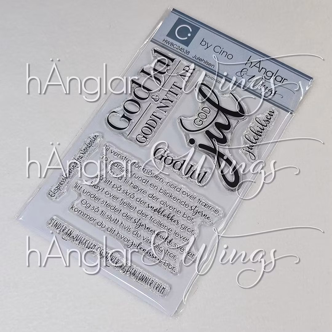 Clear Stamps - Julehilsen