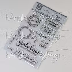 Clear Stamps - Konfirmasjonsbillett