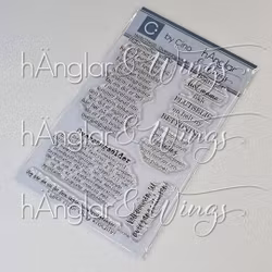 Clear Stamps - Overgangsalder / Transitional Age