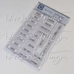 Clear Stamps - Ruttexter Norska #2