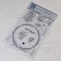 Clear Stamps - Bursdagssirkel