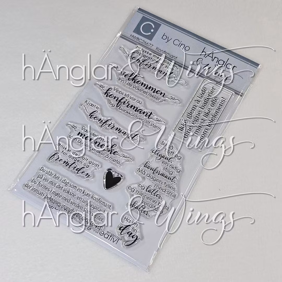 Clear Stamps - Konfirmant