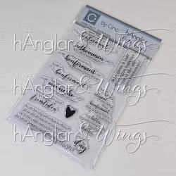 Clear Stamps - Konfirmant
