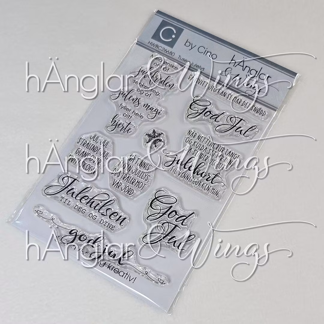 Clear Stamps - Tusen julelys