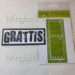 RETIRED - Dies - Grattis-block / Congratulation block