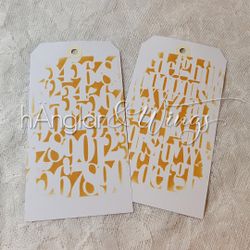 UTGÅTT - Stencil - Siffersoppa