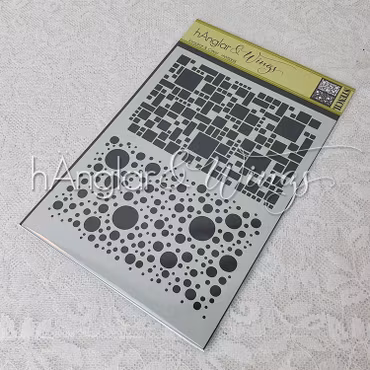 UTGÅTT - Stencil - Kvadrat & Cirkel