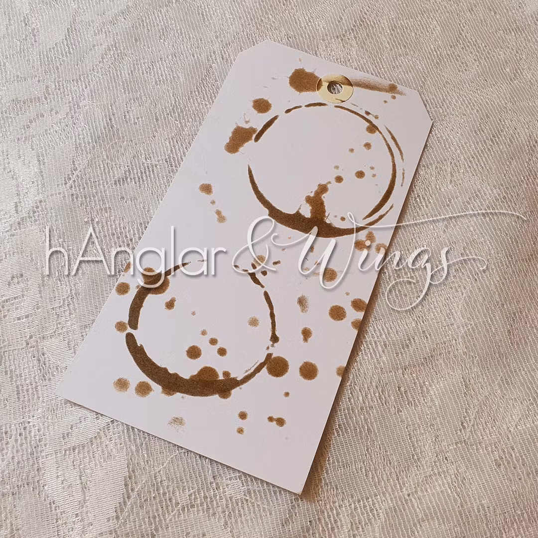 UTGÅTT - Stencil - Stänk