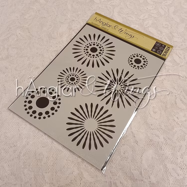 RETIRED - Stencil - Fyrverkeri / Fireworks