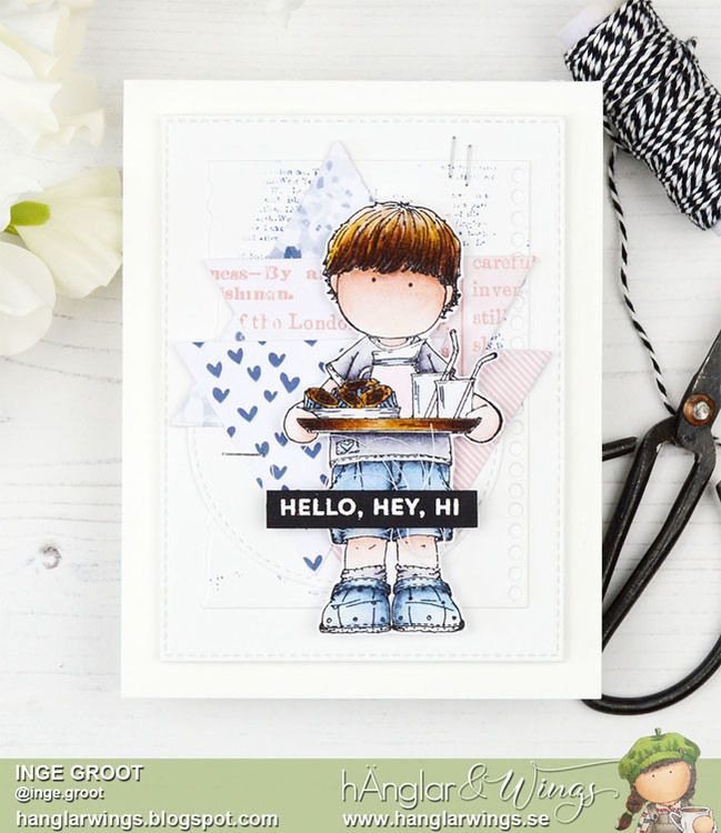 UTGÅTT - Clear Stamps - Fika-Fredrik