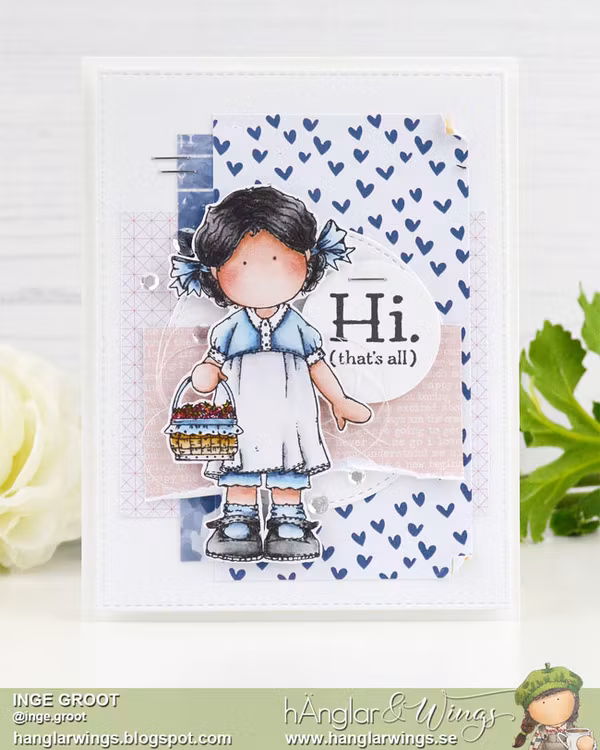 UTGÅTT - Clear Stamps - Emma och Kristina